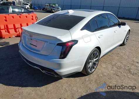 2025 Cadillac Ct5 Sport Rwd from USA, damaged, VIN 1G6DP5RK2S0116563